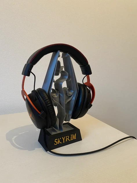 Статуетка логотип гри The Elder Scrolls V: Skyrim. Aivory - изображение 2