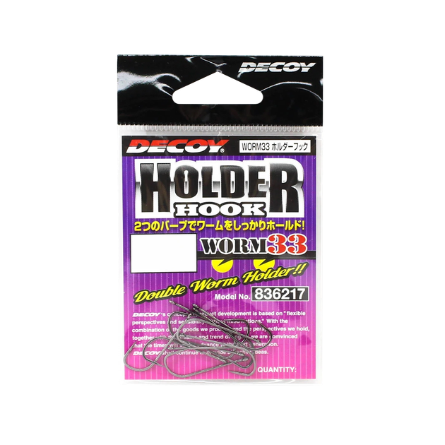 Крючок Decoy Holder Hook Worm 33 №6 (10шт) - изображение 3