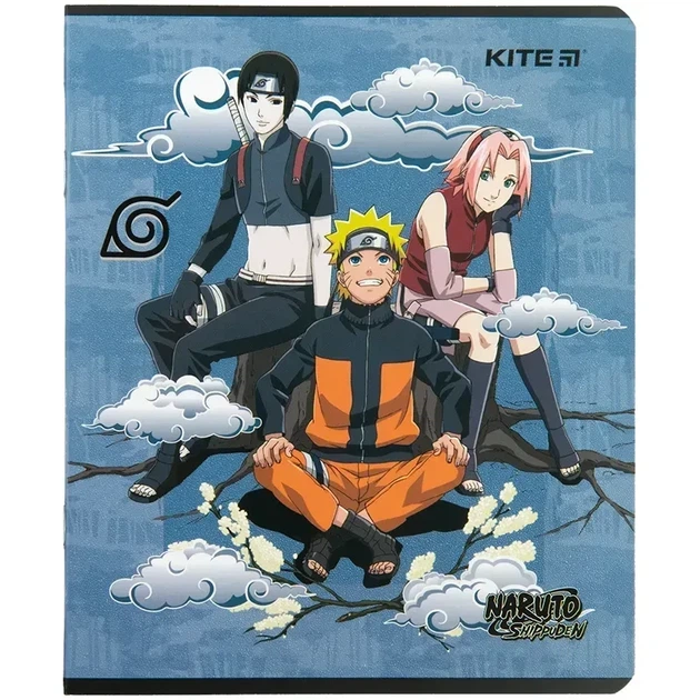 Зошит шкільний Kite Naruto NR23-239, 24 аркуша, лінія - Фото 5 Зошит шкільний Kite Naruto NR23-239, 24 аркуша, лінія - изображение 5