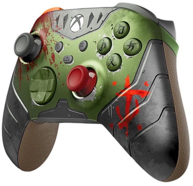 Бездротовий геймпад Microsoft Xbox Wireless Controller Doom Limited Edition (196388431656) - зображення 3