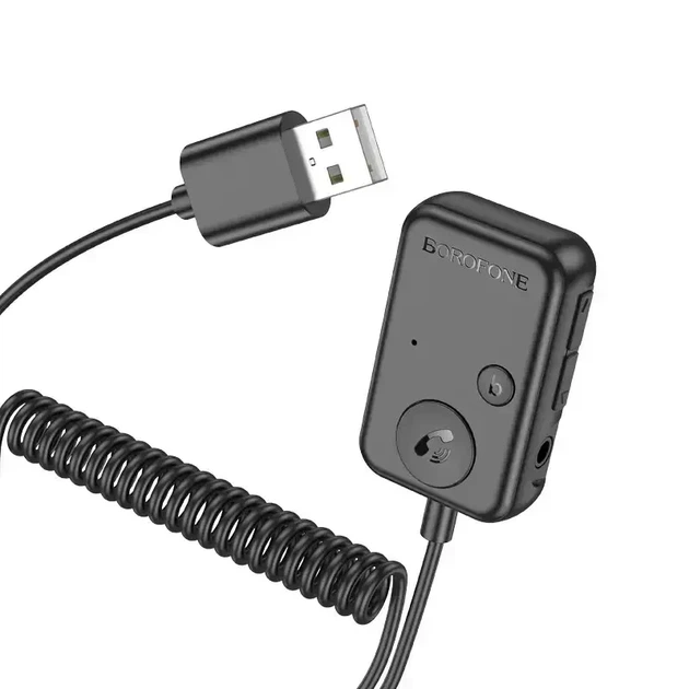 FM модулятор трансмиттер в авто Bluetooth Borofone BC49 June, fm модулятор в машину - изображение 2