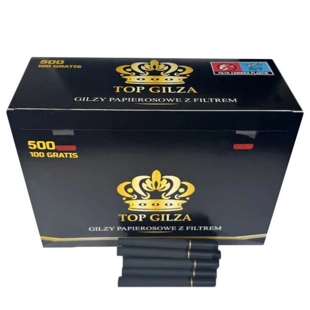 Сигаретные гильзы для набивки табака Top Gilza 500 штук - изображение 2