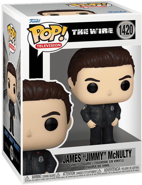 Фигурка Джимми Макналти — Funko Pop! TELEVISION: THE WIRE — JAMES "JIMMY" MCNULTY #1420 - Фото 1 Фигурка Джимми Макналти — Funko Pop! TELEVISION: THE WIRE — JAMES "JIMMY" MCNULTY #1420 - изображение 1