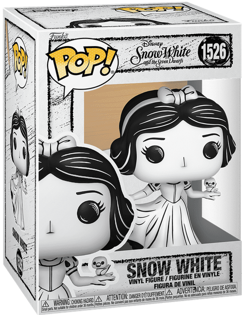 Фигурка Белоснежка (Эскизный декор) — Funko Pop! DISNEY: SNOW WHITE (SKETCHED DECO) #1526 - Фото 1 Фигурка Белоснежка (Эскизный декор) — Funko Pop! DISNEY: SNOW WHITE (SKETCHED DECO) #1526 - изображение 1