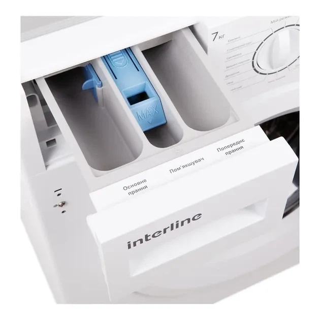 Вбудована пральна машина Interline WM 714016 PB Steam - изображение 8
