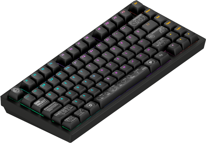 Klawiatura przewodowa Dark Project ALU81A Terra Nova Wireless Black (5292910036384) - obraz 2