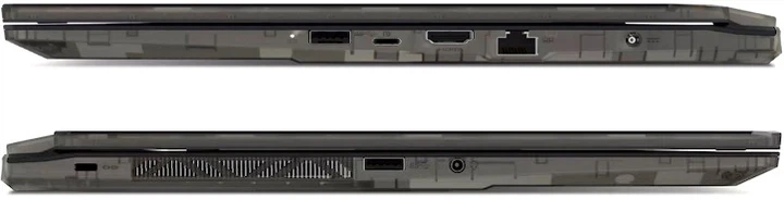 Ноутбук MSI Cyborg 15 A13VF (A13VF-1834PL) Translucent Black / 15.6" IPS Full HD 144 Гц / Intel Core i5-13420H / RAM 16 ГБ / SSD 512 ГБ / nVidia RTX 4060, 8 ГБ - изображение 9