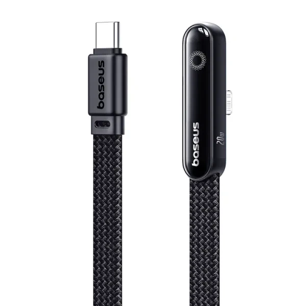 Кабель Baseus MVP 3 Series Cable Type-C to Lightning 20W 1m P10382501121-00 Black - Фото 1 Кабель Baseus MVP 3 Series Cable Type-C to Lightning 20W 1m P10382501121-00 Black - изображение 1