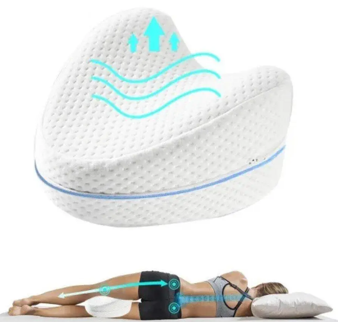 Подушка ортопедична для ніг та колін Contour Legacy Leg Pillow Подушка під ноги для сну - зображення 2