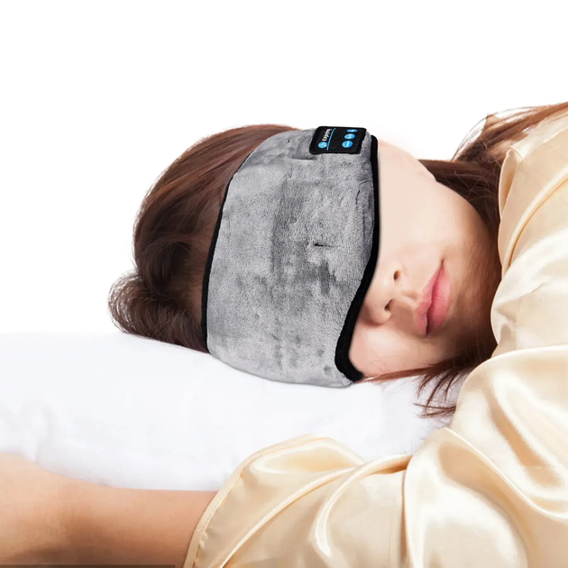 Маска для сна с наушниками Bluetooth MUSIC GOGGLES AND183 / Повязка на глаза с гарнитурой - изображение 2