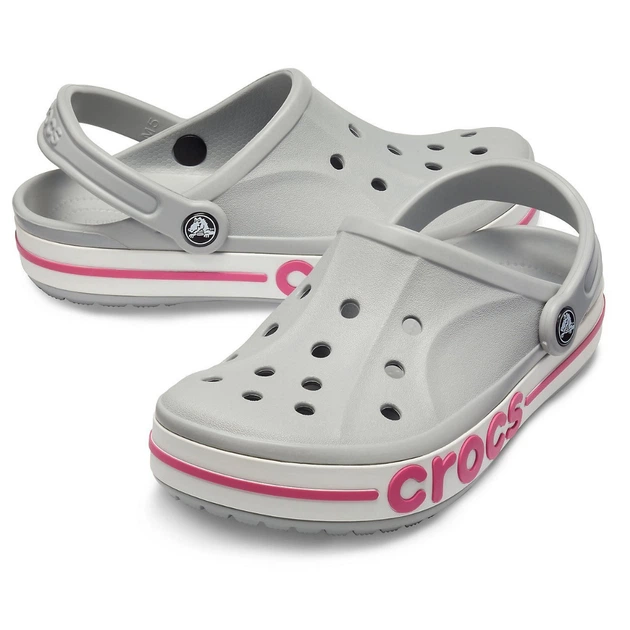 Жіночі крокси Crocs Bayaband Clog Світло-Сірі 205089 (M8/W10), 41-42, 26см - зображення 2