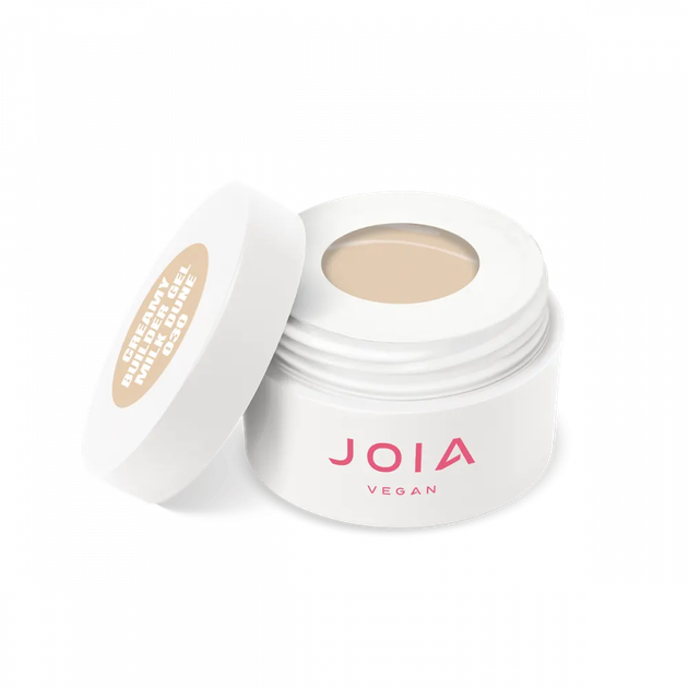 Моделюючий гель JOIA vegan Creamy Builder Gel Milk Dune №030 15 мл - Фото 1 Моделюючий гель JOIA vegan Creamy Builder Gel Milk Dune №030 15 мл - изображение 1