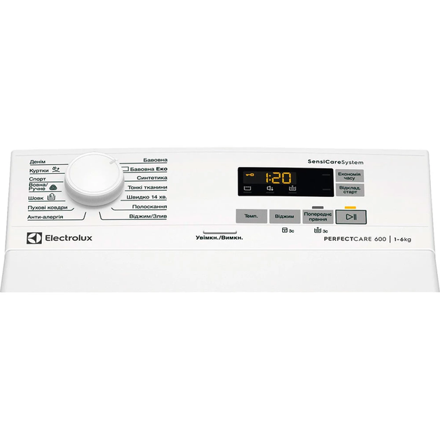 Пральна машина ELECTROLUX EW6T5061FU - Фото 4 Пральна машина ELECTROLUX EW6T5061FU - изображение 4
