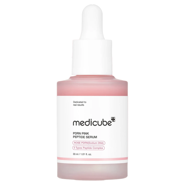 Відновлююча сироватка з пептидами Medicaube PDRN Pink Peptide Serum 30 мл - Фото 1 Відновлююча сироватка з пептидами Medicaube PDRN Pink Peptide Serum 30 мл - зображення 1