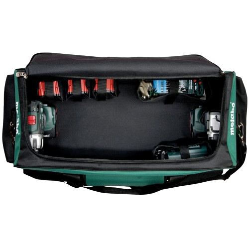 Сумка для инструментов Metabo прочный материал 600D 670x290x325 мм Зеленый (657007000) - Фото 2 Сумка для инструментов Metabo прочный материал 600D 670x290x325 мм Зеленый (657007000) - изображение 2