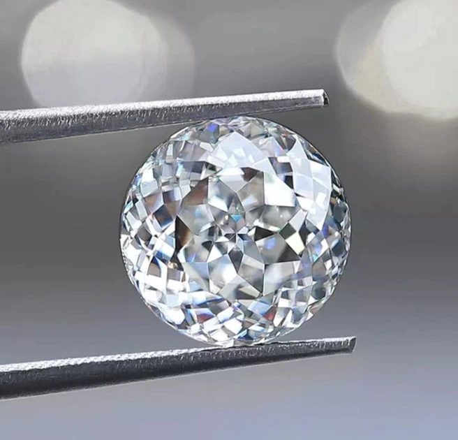Муассанит португальская огранка 1 ct 6.5 mm (58771) - Фото 3 Муассанит португальская огранка 1 ct 6.5 mm (58771) - изображение 3