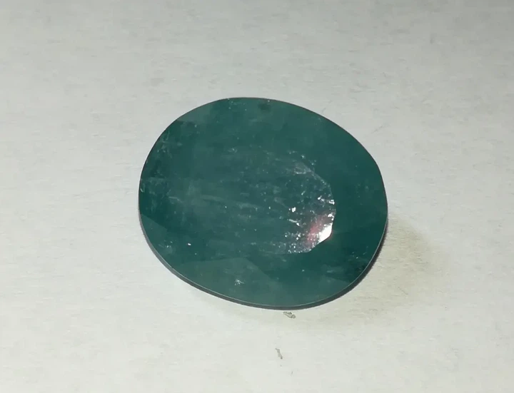 Грандидьерит 8.65 ct (14 x 12 mm) Сертифиат (965707) - Фото 3 Грандидьерит 8.65 ct (14 x 12 mm) Сертифиат (965707) - изображение 3