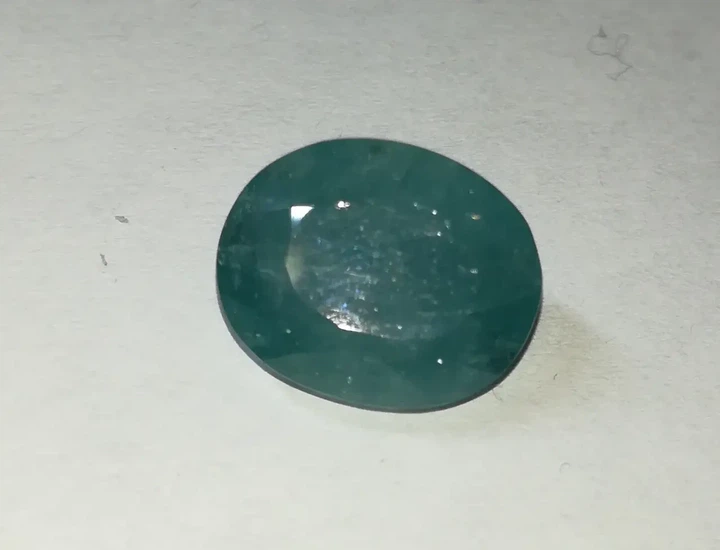 Грандидьерит 8.65 ct (14 x 12 mm) Сертифиат (965707) - Фото 5 Грандидьерит 8.65 ct (14 x 12 mm) Сертифиат (965707) - изображение 5