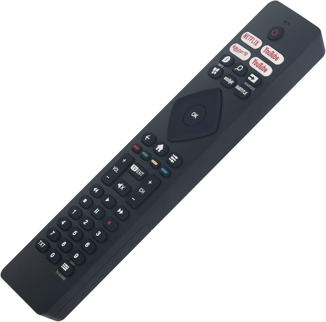 Пульт для телевизора Philips ALLIMITY, универсальный пульт ДУ для Philips 43/50/58/65/70PUS 4K Smart TV - изображение 2