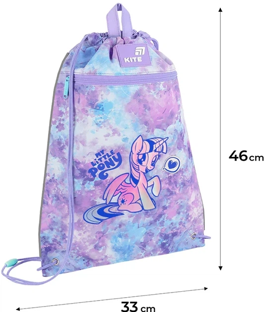 Сумка для взуття Kite Monster High 46х33 см Бузкова (LP26-601M) - зображення 3