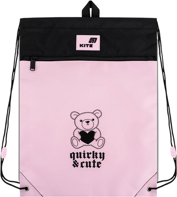 Сумка для взуття Kite Quirky&Cute 46х33 см Рожева (K26-601M-47) - зображення 4