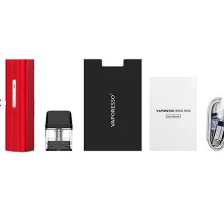 Pod-система Vaporesso XROS Mini Kit Cherry Red под система 9,8 см вапорессо иксор мини кит 1000 мАч электронная сигарета на0,8Ω, - изображение 7