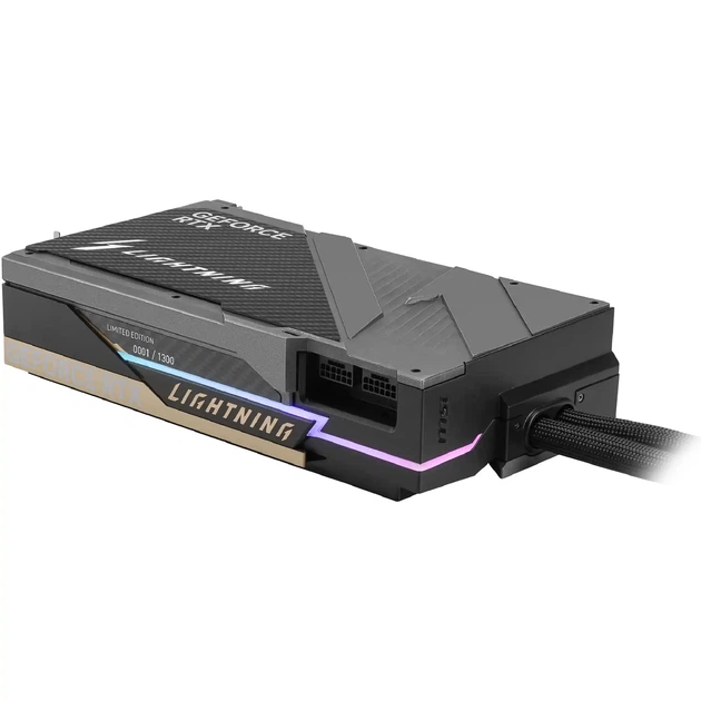 Видеокарта MSI Nvidia GeForce RTX 5090 LIGHTNING Z 32G (G5090-32LZ Видеокарта MSI Nvidia GeForce RTX 5090 LIGHTNING Z 32G (G5090-32LZ