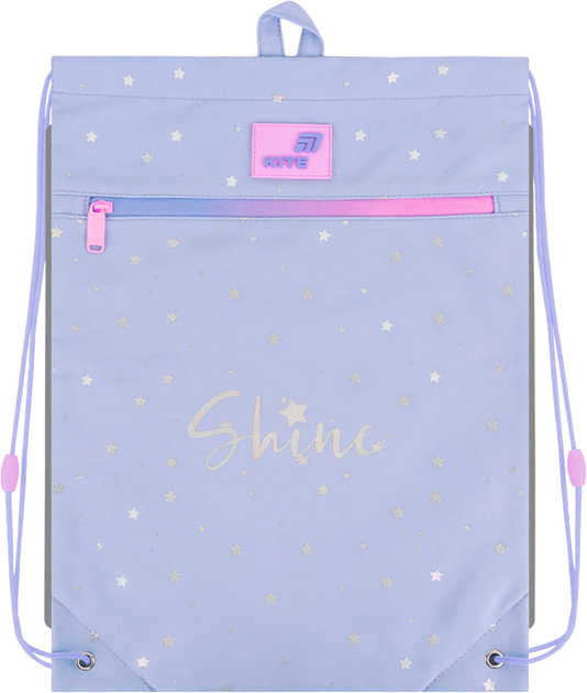 Сумка для взуття Kite Twinke Star 46х33 см Фіолетова (K26-601M-30) - зображення 4