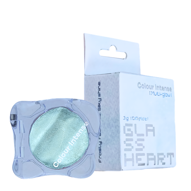 Глімер для очей та обличчя Colour Intense Glassheart Multi-Glow 3 г, 104 Polar Shine/Бірюзовий - Фото 3 Глімер для очей та обличчя Colour Intense Glassheart Multi-Glow 3 г, 104 Polar Shine/Бірюзовий - зображення 3