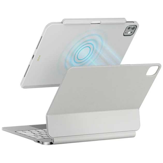 Чехол Uniq Axel для iPad Pro 11" M4 2024 / M5 2025 White (UNIQ-PDP11(M4)-AXELCWHT) - изображение 4