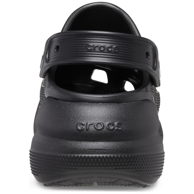 Crocs Classic Crush Clog Black Крокси Жіночі Сабо Класік Краш Чорні - (38 р.) M6/W8 - зображення 5
