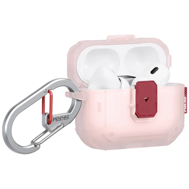 Чехол для наушников Skinarma Mecha LE для AirPods Pro 3 Frost Blush (SK-APP3MECLE-FBLH) - Фото 2 Чехол для наушников Skinarma Mecha LE для AirPods Pro 3 Frost Blush (SK-APP3MECLE-FBLH) - изображение 2