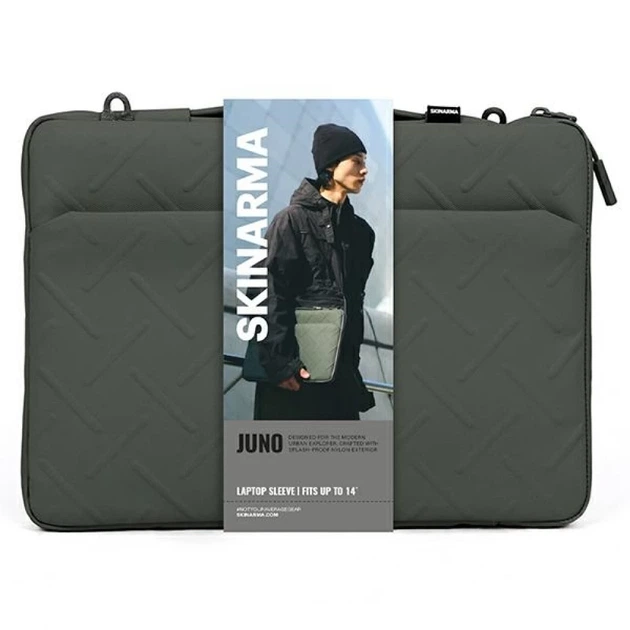 Чехол для ноутбука Skinarma Juno 14" Olive (SK-LAPTOP14-JUNO-GRN) - изображение 5