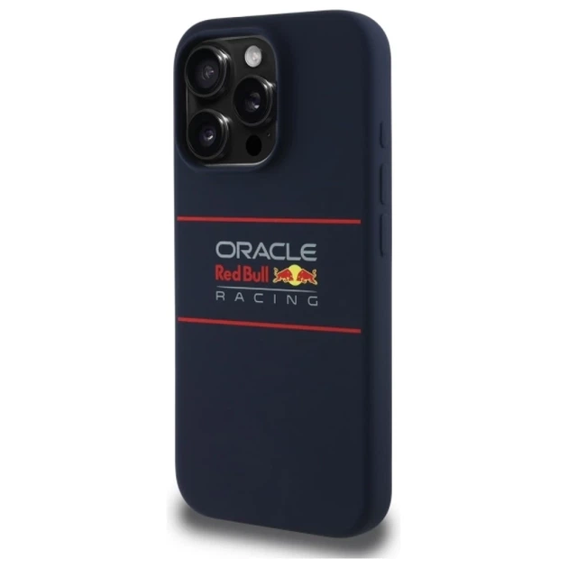 Чохол Red Bull Silicone Horizontal Logo для iPhone 15 Pro Max Navy with MagSafe (RBHMP15X24SIHSRV) - зображення 2