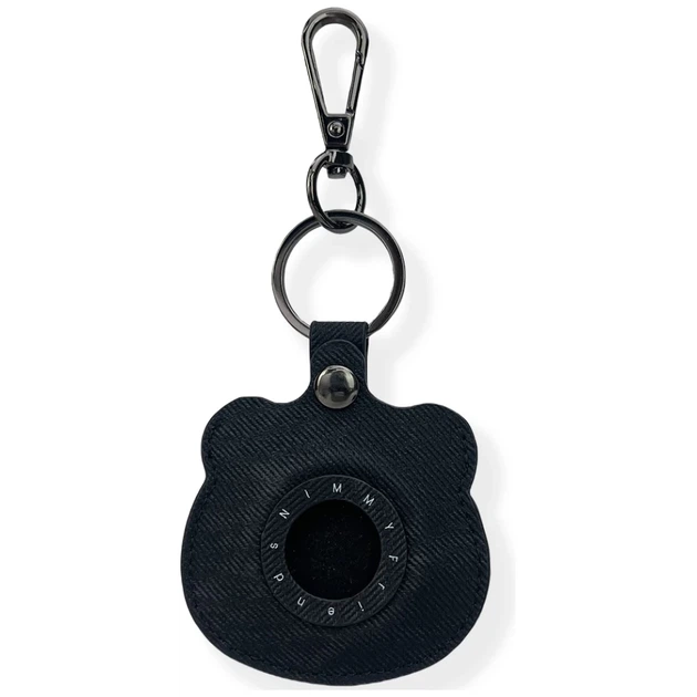Чехол-брелок Nimmy для AirTag Big Eyed Pet 2.0 Panda Black (N-XDY-YSK-06) - изображение 2