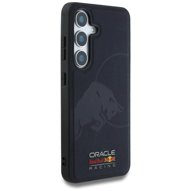 Чохол Red Bull Meshed Debossed Bull для Samsung Galaxy S25 (S931) Navy with MagSafe (RBHMS25S24PUBUFV) - зображення 4