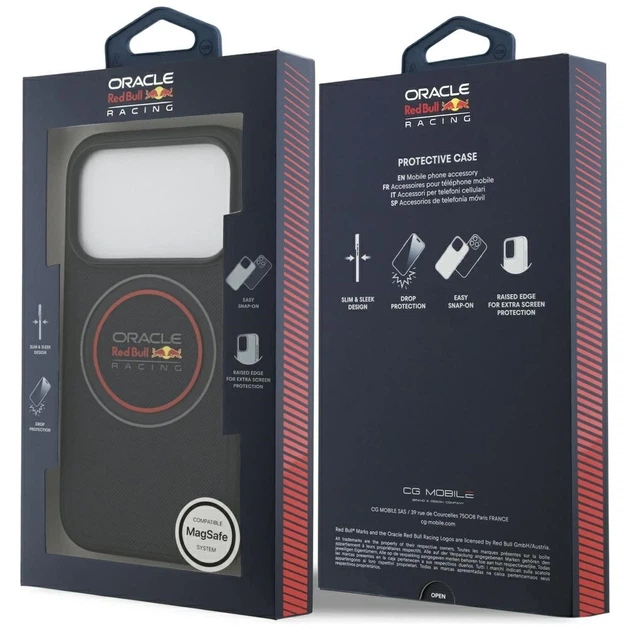 Чохол Red Bull Meshed Logo And Red Ring для iPhone 17 Pro Max Navy with MagSafe (RBHMP17X24PUMEVR) - зображення 8