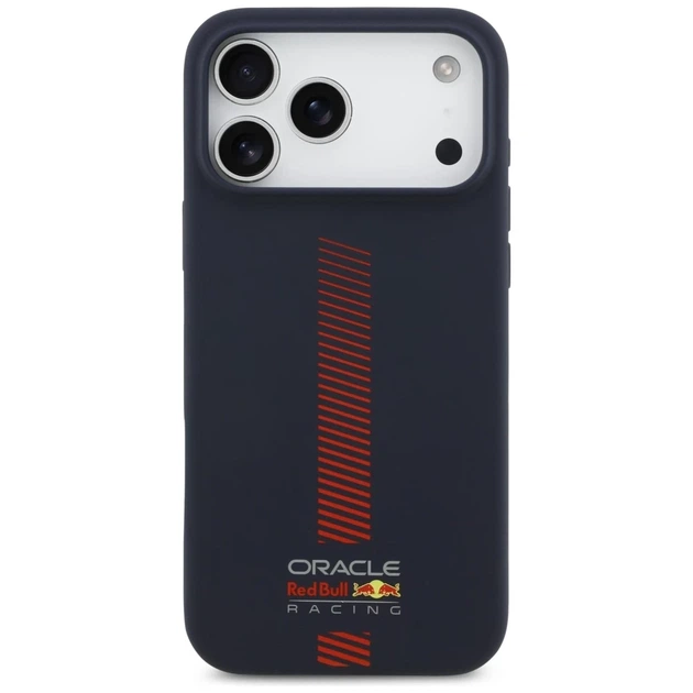 Чохол Red Bull Silicone Powerbar для iPhone 17 Pro Max Navy with MagSafe (RBHMP17X24SIVGSV) - зображення 3
