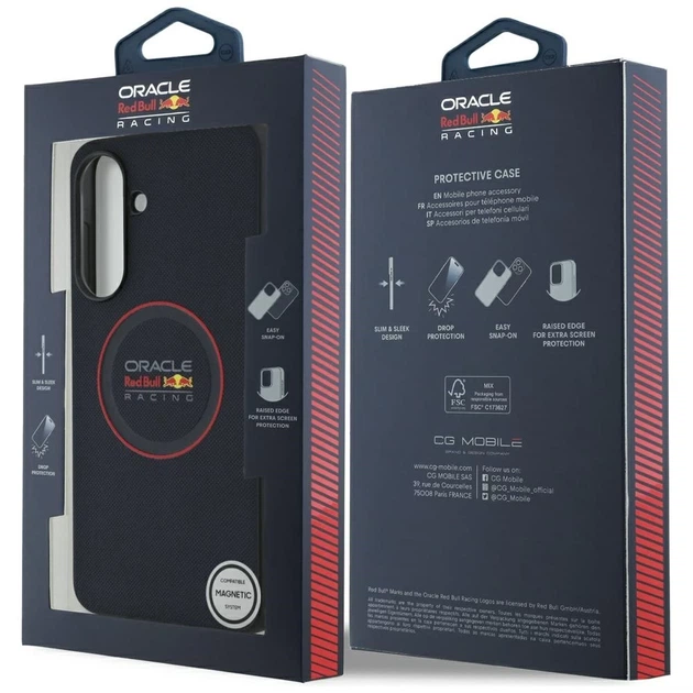 Чохол Red Bull Meshed Red Ring для Samsung Galaxy A56 5G (A566) Navy with MagSafe (RBHCSA5624PUILVR) - зображення 7