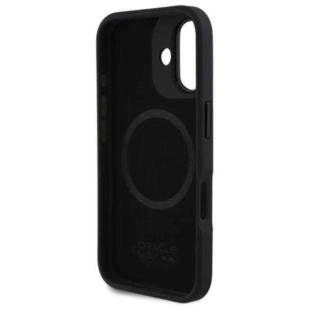 Чохол Red Bull Leather Red Ring для iPhone 16 Plus Navy with MagSafe (RBHMP16M24PUILVR) - зображення 7