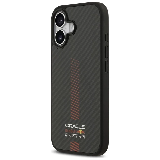 Чохол Red Bull Kevlar Powerbar для iPhone 17 Black with MagSafe (RBHMP17S24CFGSMK) - зображення 2