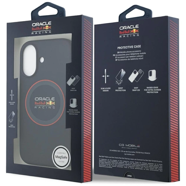Чохол Red Bull Silicone Red Ring для iPhone 17 Navy with MagSafe (RBHMP17S24SIILVR) - зображення 8