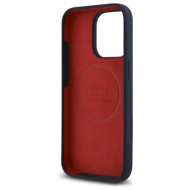 Чохол Red Bull Silicone Vertical Logo для iPhone 15 Pro Navy with MagSafe (RBHMP15L24SIOLRV) - зображення 7