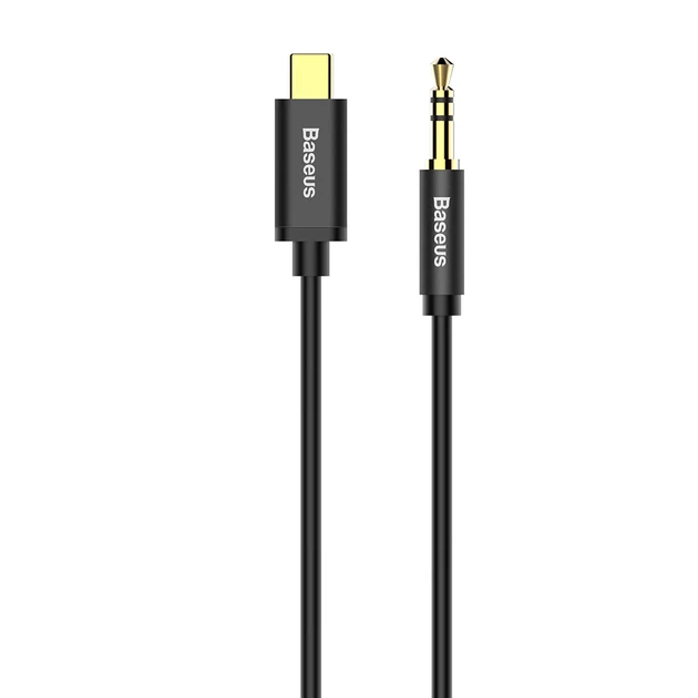 Кабель Baseus Yiven USB-C to 3.5mm Jack 1.2m Black (CAM01-01) - изображение 2