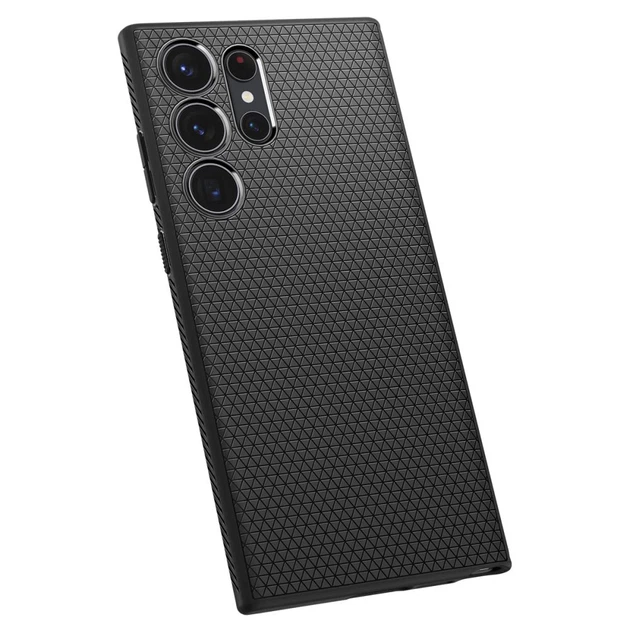 Чехол Spigen Liquid Air для Samsung Galaxy S23 Ultra Matte Black (ACS05614) - Фото 8 Чехол Spigen Liquid Air для Samsung Galaxy S23 Ultra Matte Black (ACS05614) - изображение 8