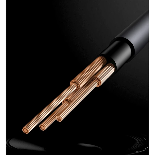 Кабель Baseus Yiven USB-C to 3.5mm Jack 1.2m Black (CAM01-01) - изображение 14