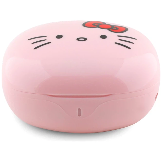 Навушники Hello Kitty O Glossy Finish TWS Pink (HKTWSROKFP) - Фото 2 Навушники Hello Kitty O Glossy Finish TWS Pink (HKTWSROKFP) - зображення 2
