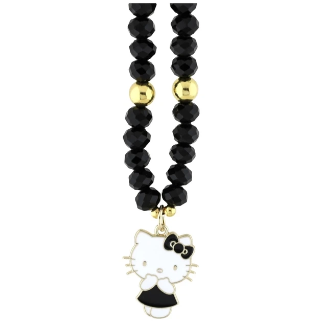 Подвеска на телефон Hello Kitty Pearls and Beads Kitty Charm Black (HKSTBEHK) - Фото 2 Подвеска на телефон Hello Kitty Pearls and Beads Kitty Charm Black (HKSTBEHK) - изображение 2