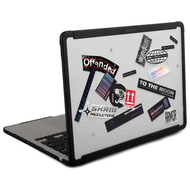 Чехол Skinarma Henko для MacBook Air 13" (2018-2020) Frost Clear (SK-MBA13-HENBLK537) - Фото 2 Чехол Skinarma Henko для MacBook Air 13" (2018-2020) Frost Clear (SK-MBA13-HENBLK537) - изображение 2