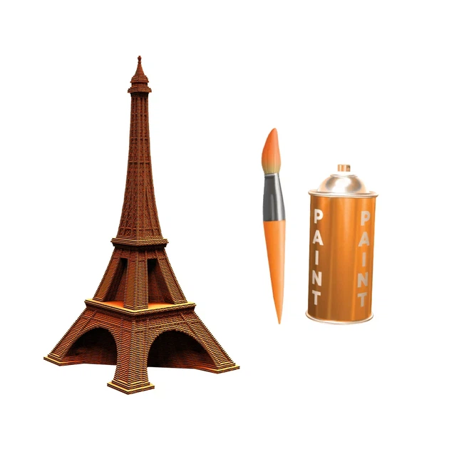 3D пазл Cartonic Eiffel Tower (CARTEIFF) - зображення 3